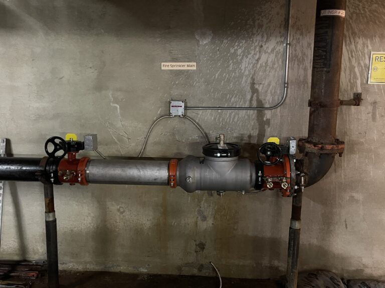 Image: A professional conducting San Lorenzo backflow testing to ensure water system integrity.